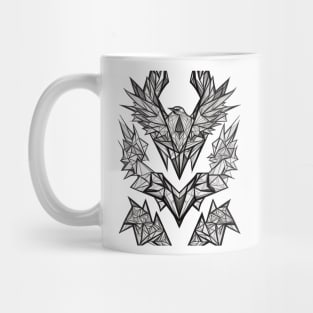 Tangram Bird Mug